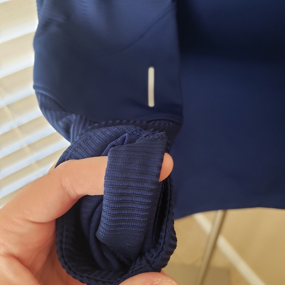 Nike winter warrior padded drill top pullover blue extra large XL new - Picture 9 of 15